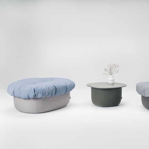 Soufflé Ottoman by Cecilie Manz