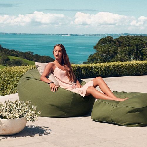 COAST | Marine Bean Ottoman