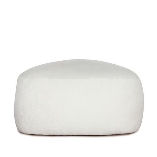 Boucle Boulder Ottoman
