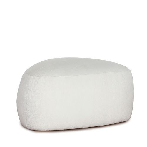 Boucle Boulder Ottoman