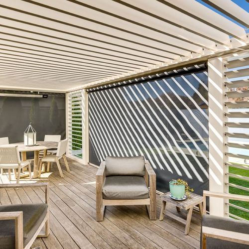 ZipTrak Outdoor Blinds