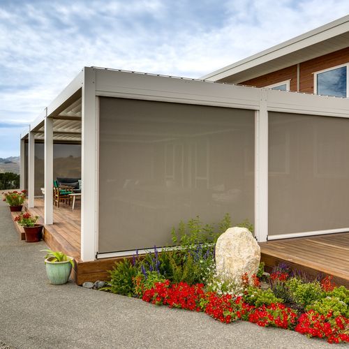 ZipTrak Outdoor Blinds