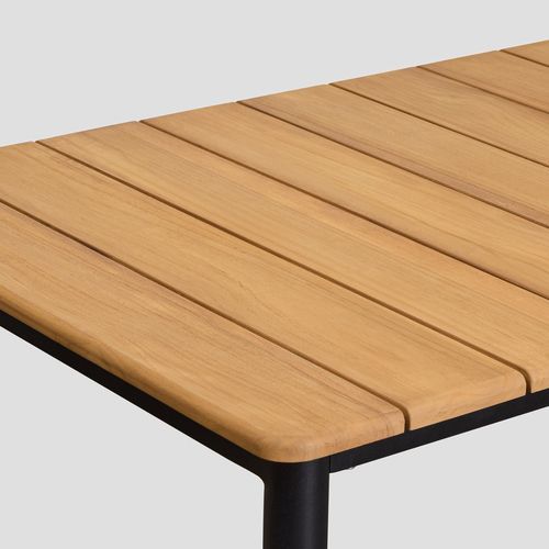 Cambridge Outdoor Bar Leaner in Teak & Aluminium
