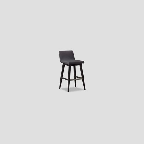 Viaduct Outdoor Bar Table in Matte Black