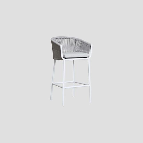 Omaha Rope Outdoor Bar Stool