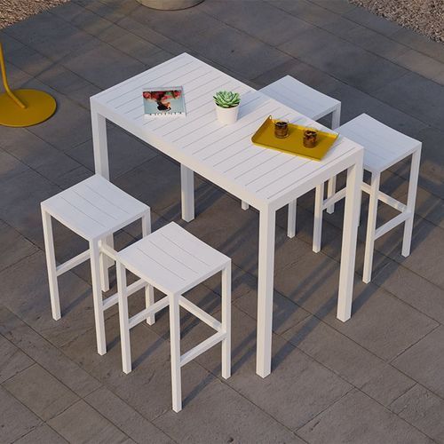 Halki Stool - Outdoor - White