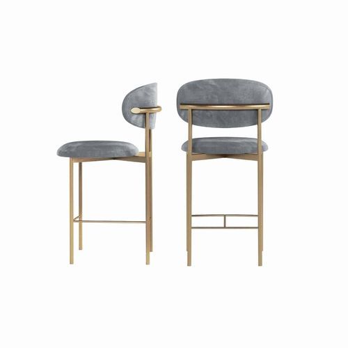 Bar Stools with Back "Carla"