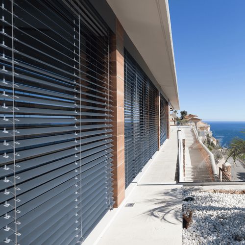 Aluflex® External Venetian Blind with Flat Blade