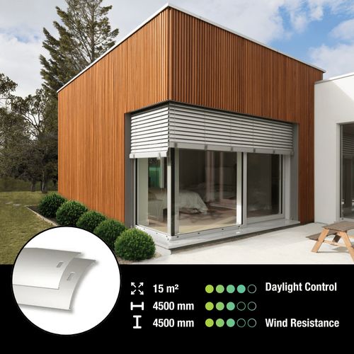 Solomatic II External Venetian Blind with Convex Blade