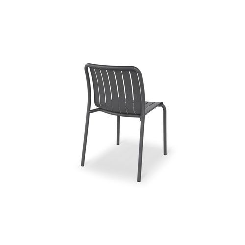Roku Outdoor Dining Chair in Matt Charcoal