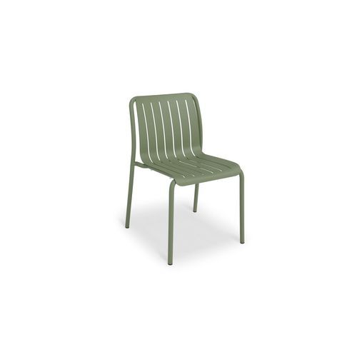 Roku Outdoor Dining Chair in Matt Eucalyptus Green