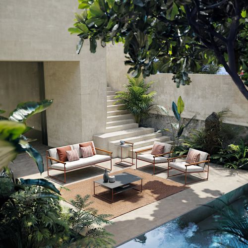 Pipe Outdoor Armchair by Atmosphera