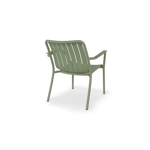 Roku Outdoor Lounge Chair in Matt Eucalyptus Green