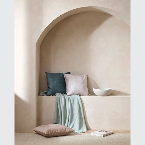 Baya Aster Cushion - Oyster | 55 x 55cm