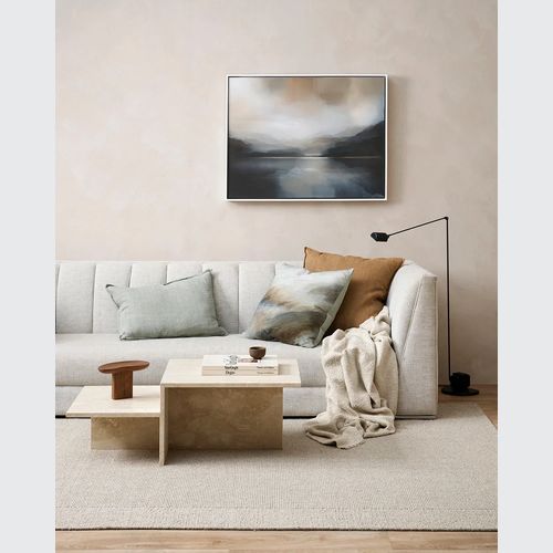 Baya Dune Cushion - Multi | Abstract Print