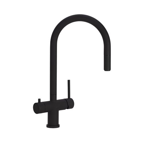 Elysian Commercial Pull-Out Filter Tap | Black