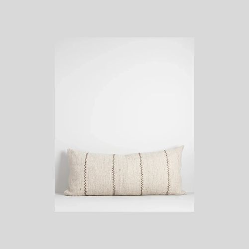 Baya Kalahari Cushion - Ecru | Long Lumbar Shape