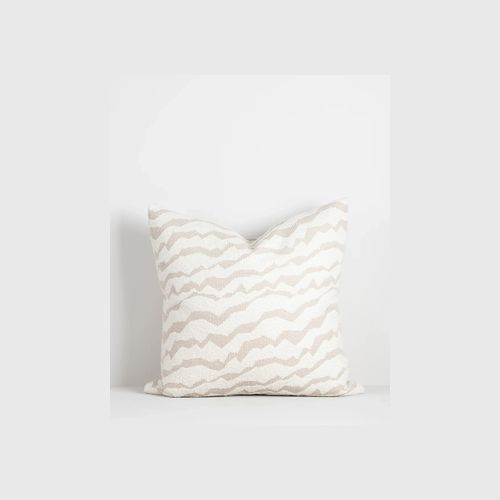 Baya Aspen Cushion - Sand | 55 x 55cm
