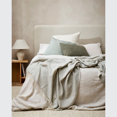 Baya Cyprian Cushion - Sage | Lumbar 40 x 60cm