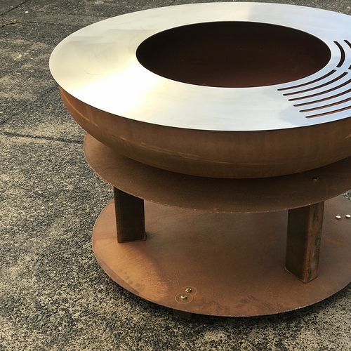 Awhitu Corten Fire Pit