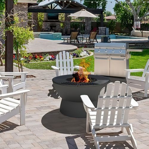 Hergóm Meteor Cast Iron Fire Pit