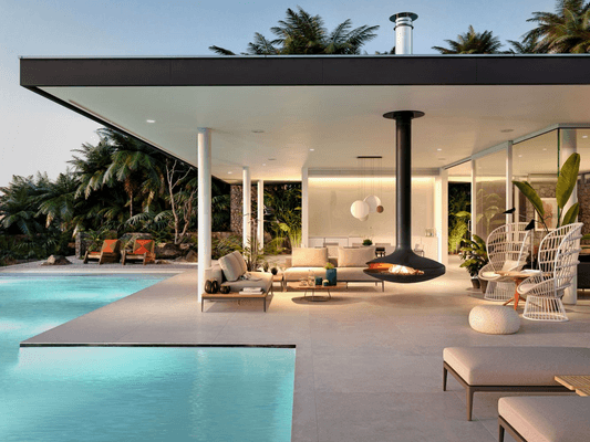 Focus Suspended Outdoor Wood Fire Range