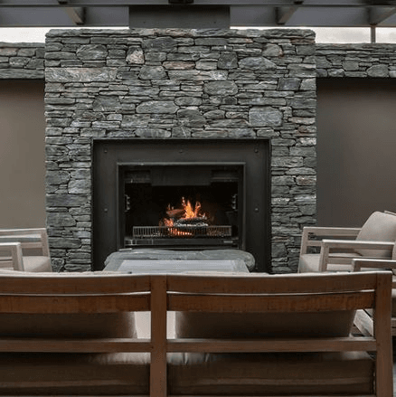 Warmington Nouveau Pizzeria Outdoor Fireplace