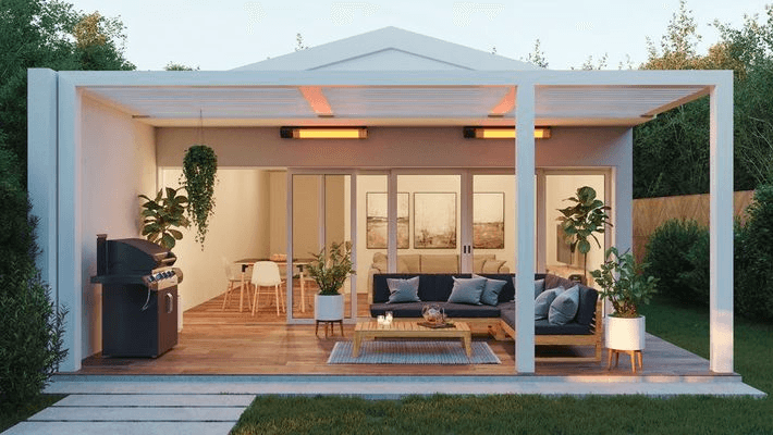 Ambe Radiant Infrared Outdoor Overhead Heater