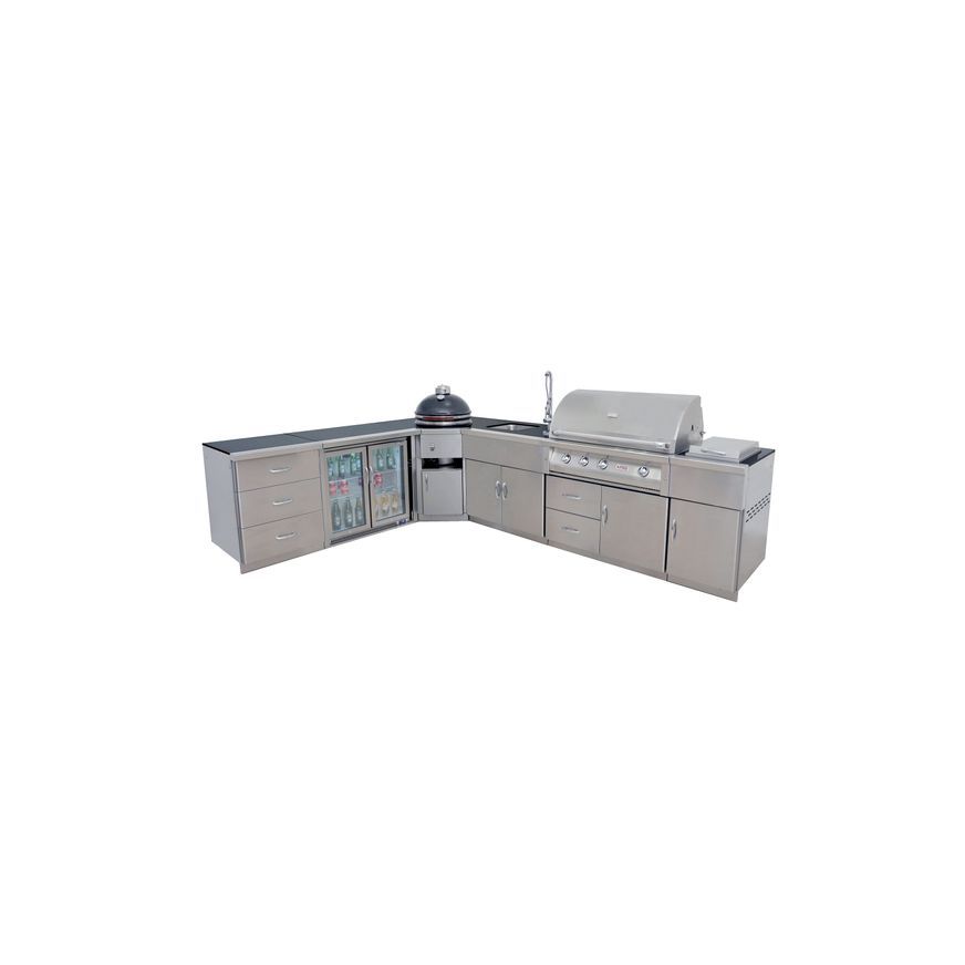 Grandfire Outdoor Kitchen Package – Deluxe Profile