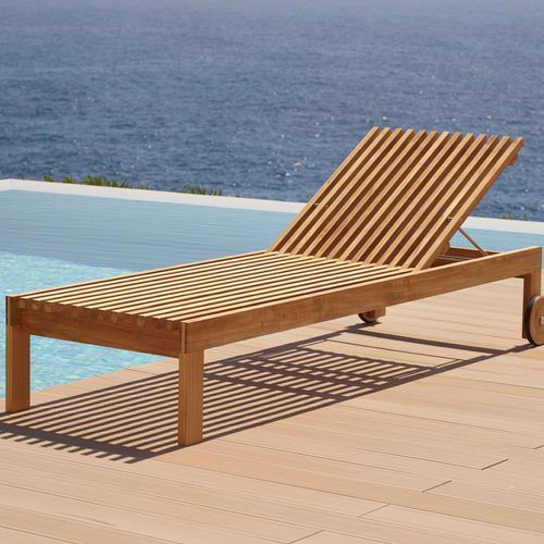 Amaze Sunbed - Teak