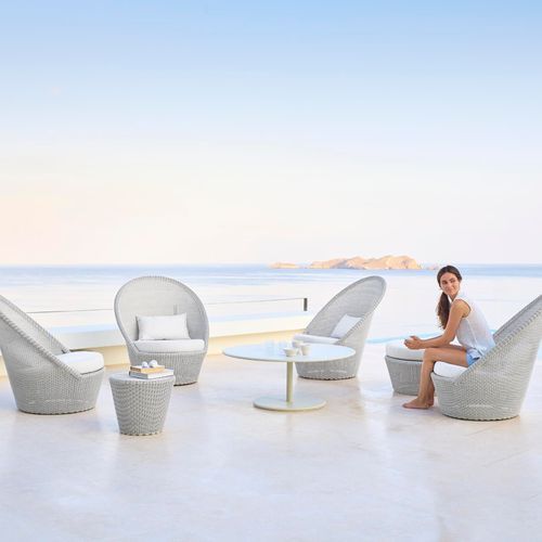 Kingston sunchair with wheels
