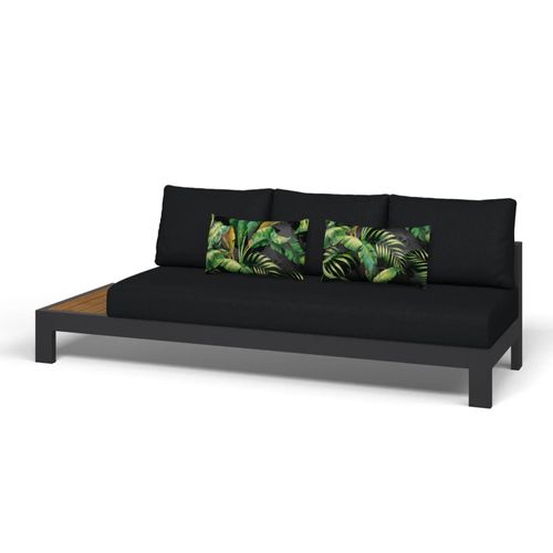Aspen 6 Seater Outdoor Teak Platform Lounge Setting
