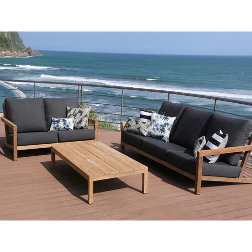 Venlo 3pc Teak Outdoor Lounge Setting
