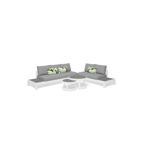 Aspen 5 Seater Outdoor Platform Lounge Setting