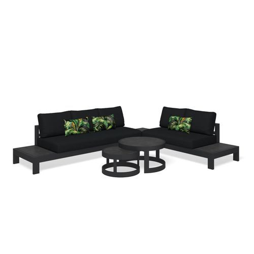 Aspen 5 Seater Outdoor Platform Lounge Setting
