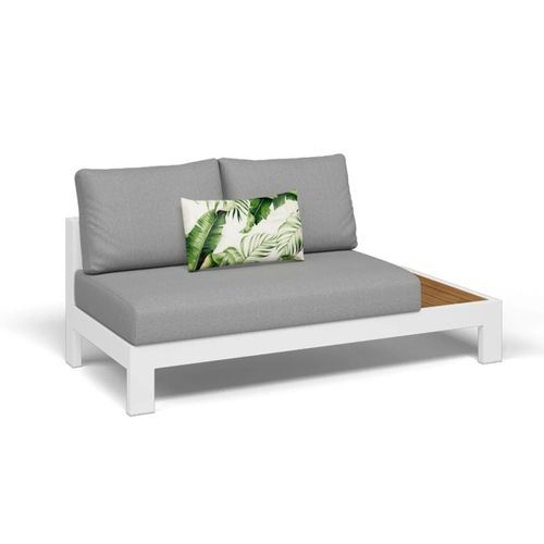 Aspen 6 Seater Outdoor Teak Platform Lounge Setting
