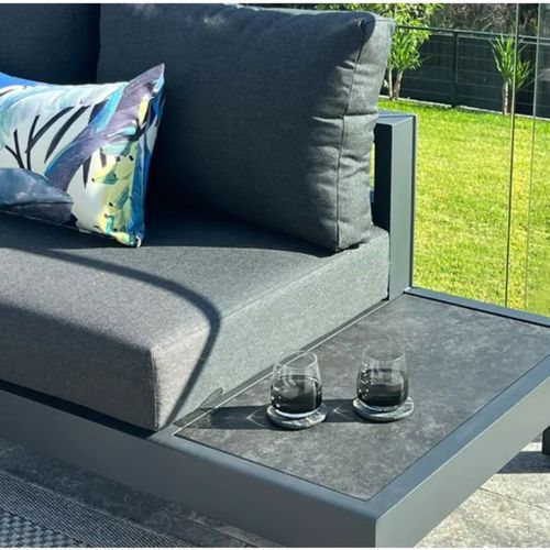 Aspen 5 Seater Outdoor Platform Lounge Setting