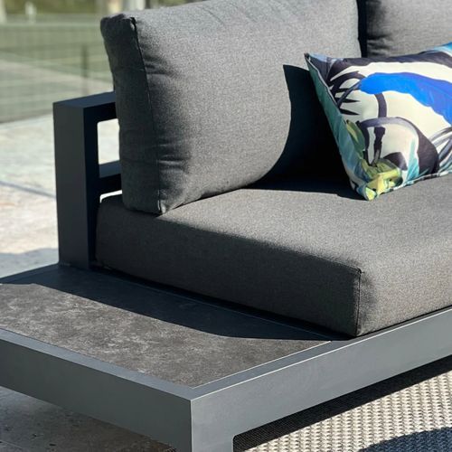 Aspen 6 Seater Outdoor Platform Lounge Setting