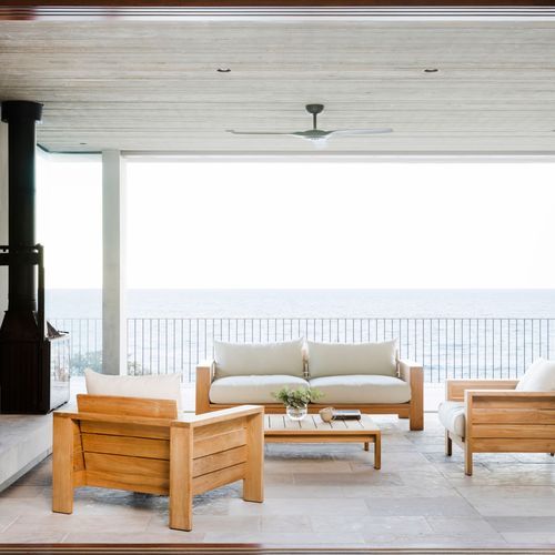 Nomah Outdoor 3 Seat Sofa
