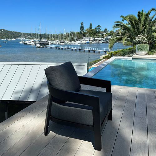 Ubud 4pc Aluminium Outdoor Lounge Setting