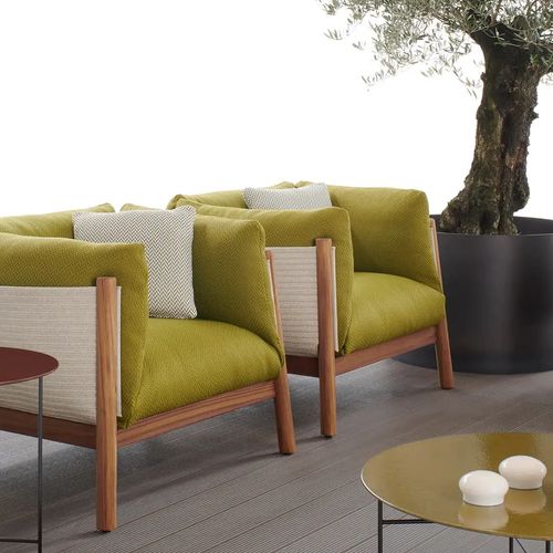 Yak Outdoor Armchair & Sofa by DePadova