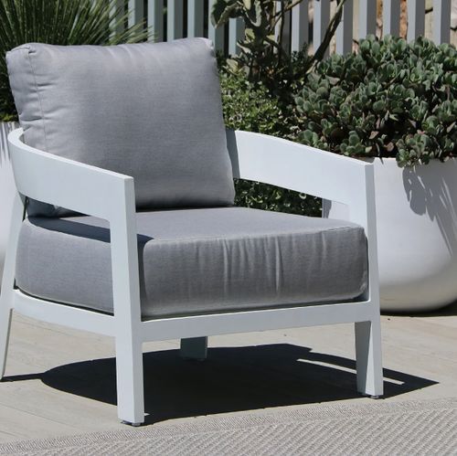 Ubud 4pc Aluminium Outdoor Lounge Setting