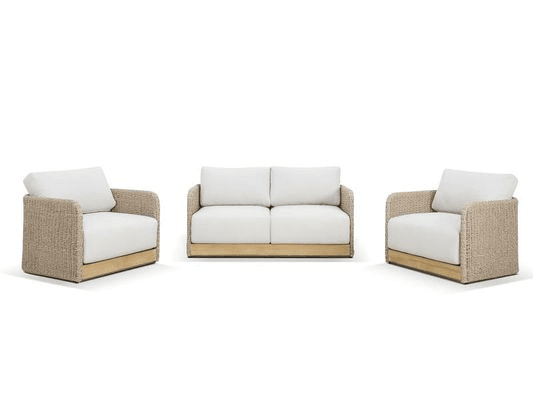 Bodrum 3pc Outdoor Lounge Setting