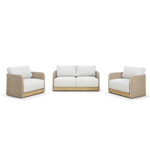 Bodrum 3pc Outdoor Lounge Setting