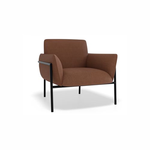 Charlie Single Seater Lounge Chair Terracotta
