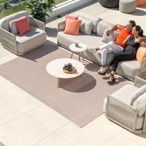 Durbuy 3pc Rope Outdoor Lounge Setting