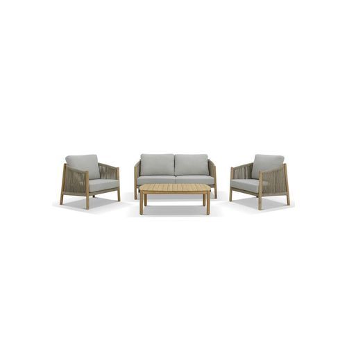 Pescara 4pc Outdoor Lounge Setting