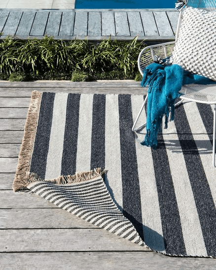 Baya Summit Outdoor Rug - Charcoal