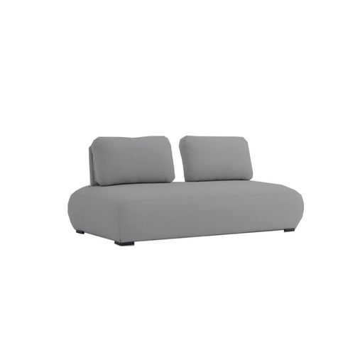 Ora Two Seater Outdoor Lounge - Charcoal