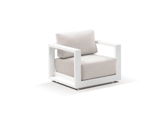 Milos Arm Sofa - Pebble